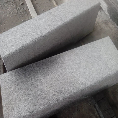 China China Granite Side Stone Dark Grey G654 Granite Kerbstone Curbstone Bush Hammered Finish supplier