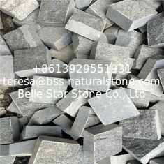 China China Granite Dark Grey G654 Granite Cube Stone Paving Stone Natural Surface 10x10x3cm supplier