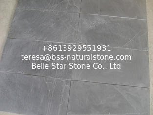 China Chinese Black Slate Patio, Slate Paver, Paving Stone, Black Slate Tile, Slate Flooring supplier