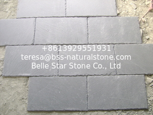 China Grey Slate Roof Tiles Natural Roof Slates Stone Roofing Materials supplier