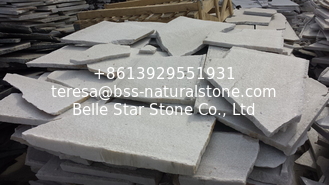 China Snow White Quartzite Random Flagstone,Quartzite Random Stone,Crazy Stone,Landscaping Stone supplier