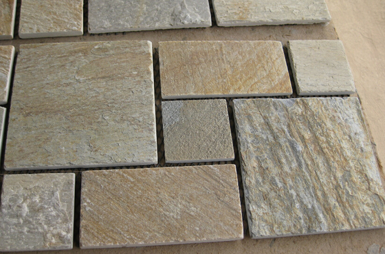 China Oyster Split Face Slate Flagstone Patio Natural Slate Paving Stone Oyster Flagstone Walkway Pavers supplier