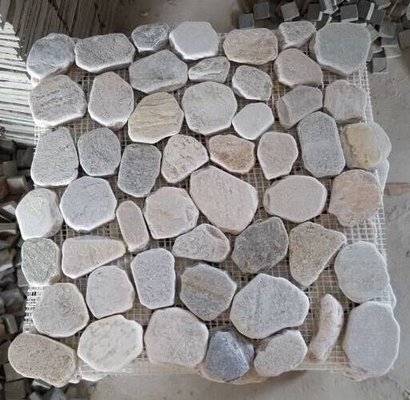 China Oyster Mosaic Pattern Natural Stone Mosaic Floor Tiles Oyster Slate Mosaic Parquet Wall Tile supplier