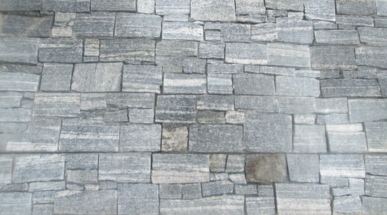 China Cloudy Grey Granite Culture Stone,Cemented Granite Stacked Stone,Natural Z Stone Cladding for Wall supplier