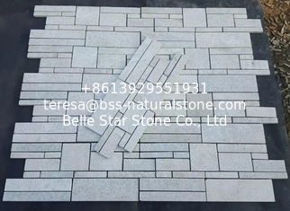 China Flamed White Quartzite Stone Cladding,Special Pattern Culture Stone,Real Stone Veneer,Stone Panel supplier