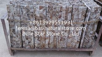 China Forest Brown Sandstone Culture Stone,sandstone ledgestone,natural stacked stone,sandstone stone panels,stone cladding supplier