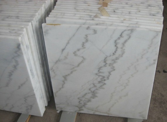 China Guangxi White Marble Tiles,Chinese Carrara White Marble Tiles, Marble Wall Tiles,China White Marble Tiles,Stone Tiles supplier