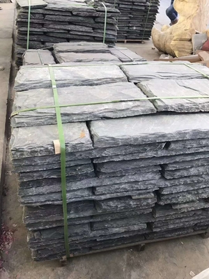 China Black Slate Wall Top Stone,Natural Black Wall Caps,Outdoor Retaining Wall Tops,Landscaping Wall Cap Stone supplier