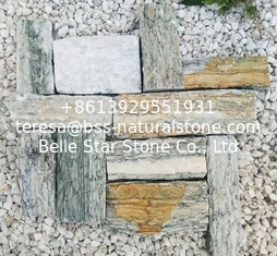China Lotus Green Marble Field Stone,Jade Green Marble Fieldstone Veneer,Green Loose Stone,Marble Loose Ledgestone supplier