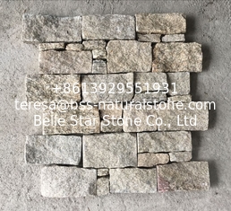 China Yellow Granite Zclad Stone Panels Backed Steel Wire,China Granite Stone Cladding,Strong Stone Veneer,Natural Culture Sto supplier