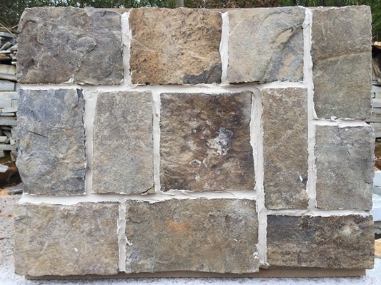 China Rusty Sandstone Wall Cladding,Natural Sandstone Wall Tiles,Rust Stacked Stone,Sandstone Retaining Wall Stone supplier