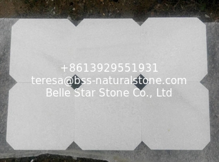 China White Quartzite Patterned Tiles,European Flooring,Indoor Pavers,White Patio Stones,Floor Tiles supplier