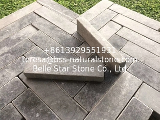 China Blue Limestone Antique Bricks,Strip Stones,Tumbled Tiles,Floor Tiles,Wall Tiles supplier