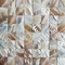 Rough Surface Beautiful Sea shell Wall Panel Freshwater Shell Decorating Panel 30x30mm supplier