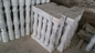 Railings Guangxi White Marble Balustrade China Carrara Marble Baluster Marble Handrails supplier