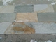 Oyster Split Face Slate Pavers,Natural Paving Stone,Wall Tiles/Walkway/Desert Gold Patio Stones supplier
