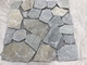 Forest Green Basalt Random Flagstone Crazy Stone Irregular Random Stone for Floor/Wall supplier