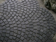 Black Slate Fan Shape Flagstone Walkway Patio Stones Meshed Flagstone Pavers Slate Mat supplier