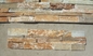Good Color Beige Quartzite Stone Veneer Rough Surface Natural Stacked Stone Real Culture Stone supplier