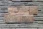 Rustic Quartzite 18x35 Thin Stone Veneer,Natural S cut Stone Cladding,Quartzite Culture Stone supplier