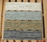 Light Rusty Slate Waterfall Shape Thin Stone Veneer,Yellow Brown Slate Culture Stone/Ledgestone supplier