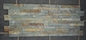 Green Mixed Rusty Slate Thin Stone Veneer,Split Face Slate Z Stone Cladding,Outdoor Stone Panel supplier