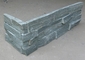 Green Slate Stone Panel,Rough Face Slate Stacked Stone,Natural Z Stone Cladding,Wall Stone Veneer supplier