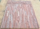 Peach Waterfall Shape Quartzite Stone Veneer,Outdoor Landscaping Wall Panel,Pink Stacked Stone supplier