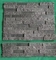 Black Diamond Quartzite Stacked Stone,Split Face+Polished Surface Black Culture Stone,Quartzite Ledgestone,Stone Panels supplier
