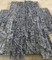 Black wooden marble culture stone,black forest marble stacked stone,black wood vein marble ledgestone,stone cladding supplier