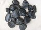 Polished Black Pebble Stones,Black Cobble Stones,Black River Stones,Cobble River Pebbles,Landscaping Pebbles supplier