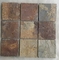 Multicolor Slate Mosaic,Natural Stone Mosaic Pattern,Rust Slate Mosaic Wall Tiles,Interior Stone Mosaic supplier