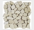 White Quartzite Gravel Mosaic,Natural Stone Mosaic Pattern,Crushed Stone Mosaic Wall Tiles,Interior Stone Mosaic supplier