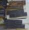 Black Slate 3D Z Clad Ledge Stone Veneer 15x35cm Culture Stacked Stone Cladding Stone Pane supplier
