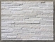 Off-White Quartzite Stone Wall Panels, Ivory White Quartzite Stone Wall Cladding, White Quartzite Mini Stacked Stone supplier