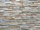 Oyster Quartzite Slim Cemented Stacked Stone,Zclad Stone Panel,Natural Stone Cladding,Desert Gold Culture Stone Veneer supplier