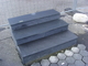 Chinese Black Slate Stairs,Honed Face Slate Steps,Dark Grey Slate Stairs &amp; Risers,Natural Slate Stone Steps supplier