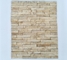 Beige Travertine 3D Ledger Panels,Yellow Culture Stone,Marble Stacked Stone Veneer supplier
