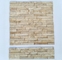 Beige Travertine 3D Ledger Panels,Yellow Culture Stone,Marble Stacked Stone Veneer supplier
